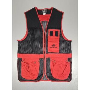 Winchester Hunting Vest Mens XL Red Rugged Sportsman Outdoors Mesh Shooting